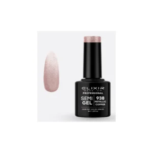 ESMALTE SEMI GEL ELIXIR 8 ML. METALLIC COPPER Nº 938