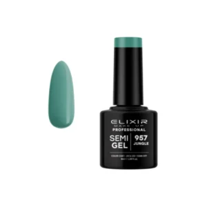 ESMALTE SEMI GEL ELIXIR 8 ML. COLOR JUNGLE Nº 957