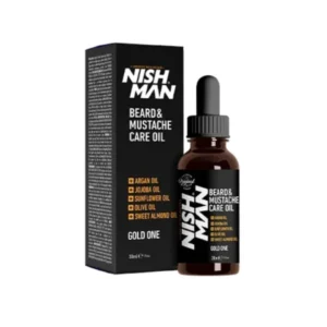 ACEITE BARBA Y BIGOTE GOLD ONE NISHMAN