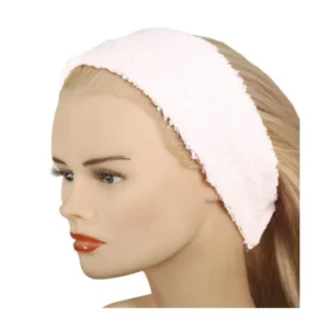 TURBANTE RIZO CIERRE VELCRO BLANCO ALGODÓN