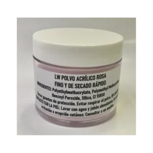 POLVO ACRÍLICO ROSA 45 GR. WHITE LINE