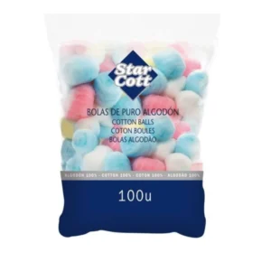 ALGODÓN BOLAS STAR COTT 100 UNIDADES