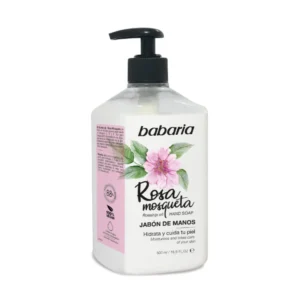 JABÓN DE MANOS ROSA MOSQUETA 500 ML. BABARIA