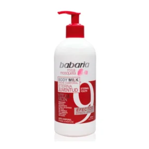BODY MILK 9 EFECTOS ROSA MOSQUETA 400 ML. BABARIA