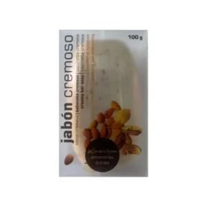 JABÓN CREMOSO DE ALMEDRAS DULCES 100 GR.