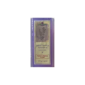JABÓN NATURAL ARTESANAL LAVANDA 100 GR.