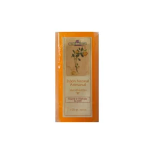 JABÓN NATURAL ARTESANAL MANDARINA 100 GR.