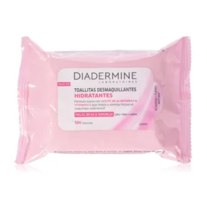 TOALLITAS DESMAQUILLANTES HIDRATANTES DIADERMINE 25 UND.
