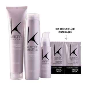 PACK TRATAMIENTO DE RECONSTRUCCIÓN E HIDRATACIÓN KERATIN ESTRUCTURE