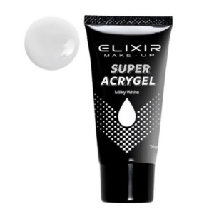 ACRIGEL UÑAS MILKY WHITE 30 GR. ELIXIR MAKE-UP