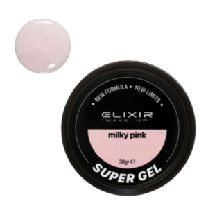 SUPER GEL MILKY PINK 30 GR. ELIXIR MAKE-UP