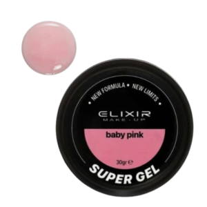 SUPER GEL BABY PINK 30 GR. ELIXIR MAKE-UP